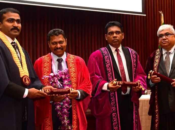 57 கண் சம்பந்தமான மருத்துவ கல்வி பயிற்சி பெற்ற உதவி தொழில்நுட்ப வல்லுநர்களுக்கு உயர் டிப்ளோமா வழங்கும் நிகழ்வு நடைபெற்றது.